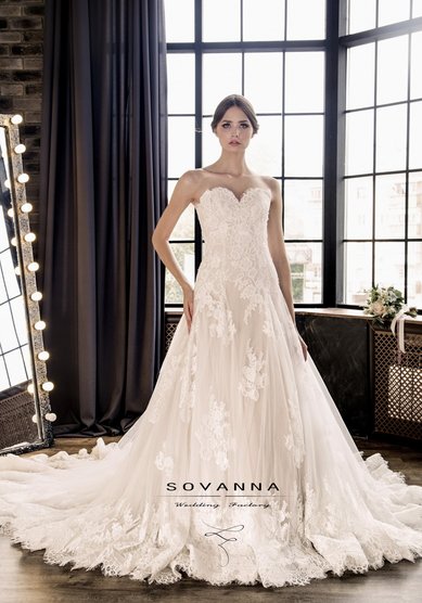 Свадебное платье sovanna BL-3725-S43763 - свадебный салон SOVANNA