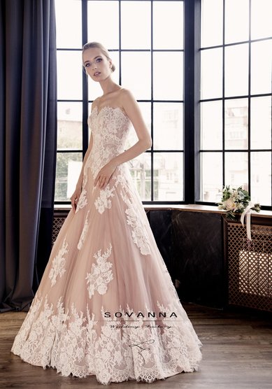 Свадебное платье sovanna BL-3725-S43763 - свадебный салон SOVANNA