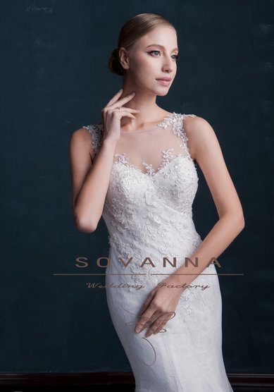 Свадебное платье sovanna HB-031-S43775 - свадебный салон SOVANNA