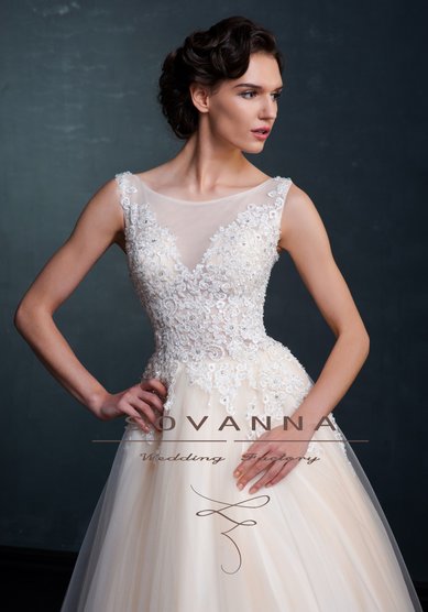 Свадебное платье sovanna HB-21-S43776 - свадебный салон SOVANNA