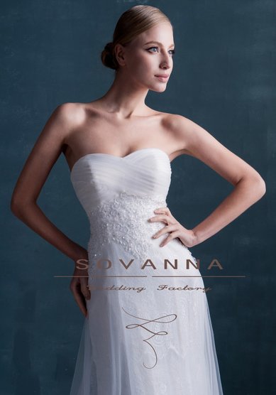 Свадебное платье SOVANNA HB-078-S43801 - свадебный салон SOVANNA