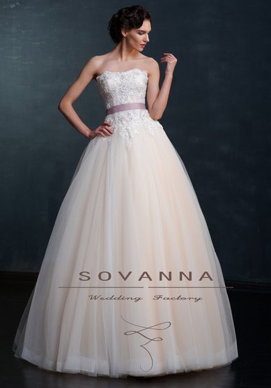 Свадебное платье sovanna HB-018-S43848 - свадебный салон SOVANNA