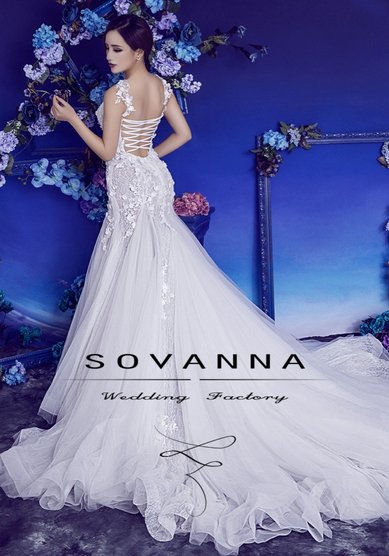 Свадебное платье HB 211-S44993 - свадебный салон SOVANNA