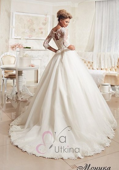 Свадебное платье Моника-Б45289 - Свадебный салон Богиня