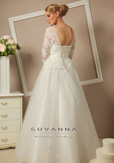 Свадебное платье SOVANNA SV-9077/1-S45692 - свадебный салон SOVANNA