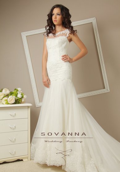 Свадебное платье SOVANNA HB-025-S47949 - свадебный салон SOVANNA