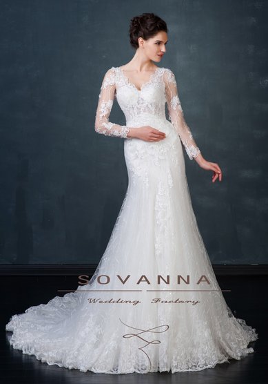 Свадебное платье SOVANNA HB 200-S48751 - свадебный салон SOVANNA