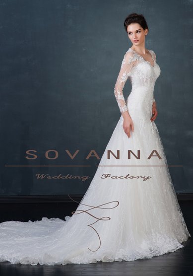 Свадебное платье SOVANNA HB 200-S48751 - свадебный салон SOVANNA