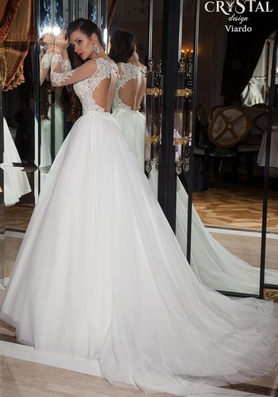 Свадебное платье VIARDO-Б49341 - Свадебный салон Богиня