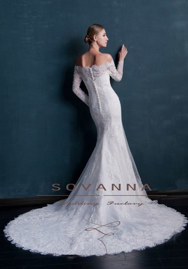 Свадебное платье SOVANNA HB-111-S52646 - свадебный салон SOVANNA