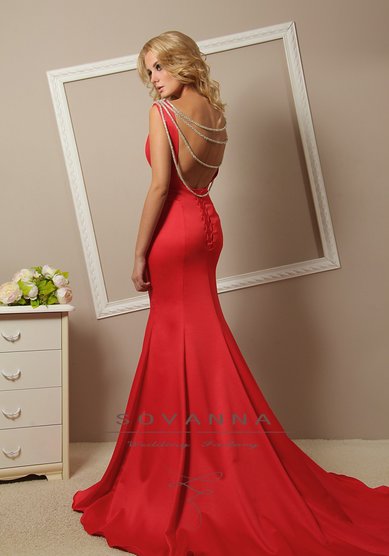 Вечернее платье FR 011-S54005 - свадебный салон SOVANNA