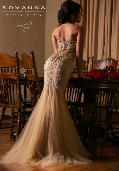 Вечернее платье 011-S57799 - свадебный салон SOVANNA