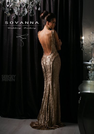 Вечернее платье 012-S57817 - свадебный салон SOVANNA