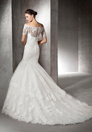 Свадебное платье ZAINALA-P63358 - Свадебный салон PRONOVIAS Barselona SALE