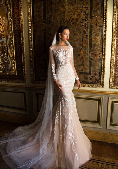 Свадебное платье Coral-L64507 - Свадебный салон Luxnovias