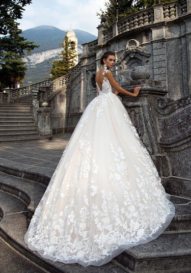 Свадебное платье Milena-L64510 - Свадебный салон Luxnovias