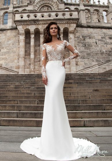 Свадебное платье Vanessa-L64515 - Свадебный салон Luxnovias