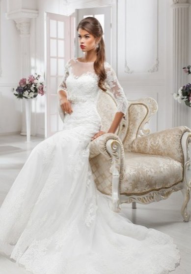 Свадебное платье Мальта-L64534 - Свадебный салон Luxnovias