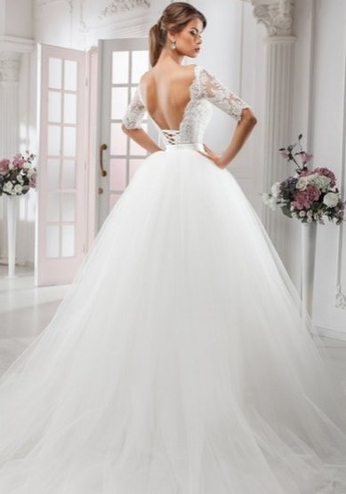 Свадебное платье Аэр-L64536 - Свадебный салон Luxnovias