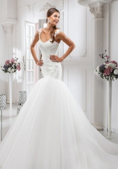 Свадебное платье Верде-L64537 - Свадебный салон Luxnovias