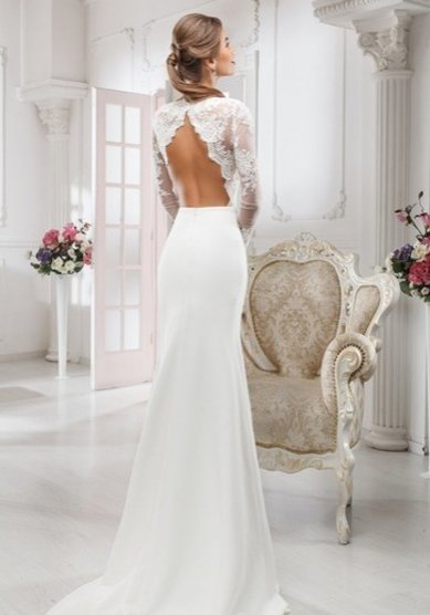 Свадебное платье Анна-L64540 - Свадебный салон Luxnovias