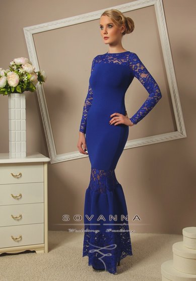 Вечернее платье C 18-S45688 - свадебный салон SOVANNA