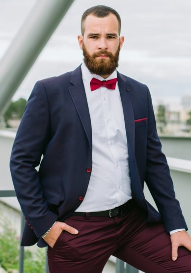 Свадебный мужской костюм C2788 - Магазин мужской одежды CESAR`S