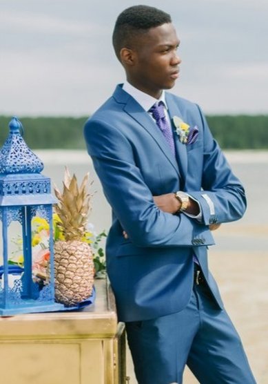 Свадебный мужской костюм C2791 - Магазин мужской одежды CESAR`S