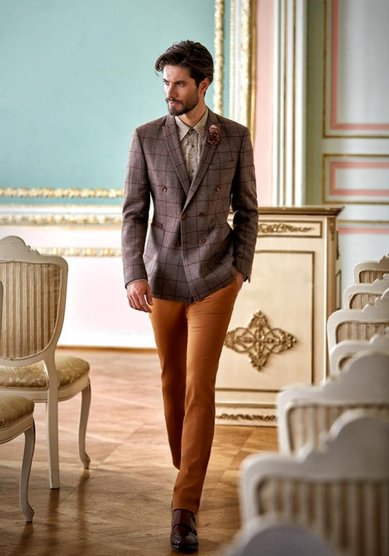 Свадебный мужской костюм R3205 - Салон мужских костюмов Renzo Rinaldi