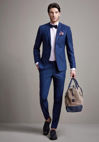 Свадебный мужской костюм R3210 - Салон мужских костюмов Renzo Rinaldi