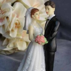 Фигурка на свадебный торт Д20921