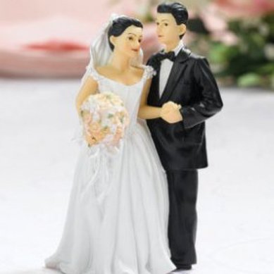 Фигурка на свадебный торт Д20922 - Салон аксессуаров Деталье