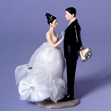 Фигурка на свадебный торт Д20923 - Салон аксессуаров Деталье