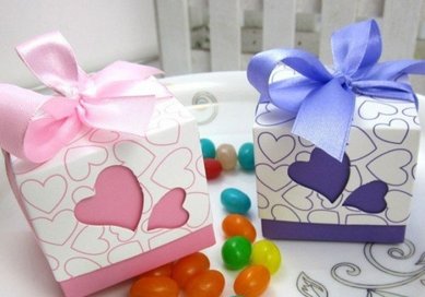 С сердечками H40358 - Свадебные аксессуары Happily ever after