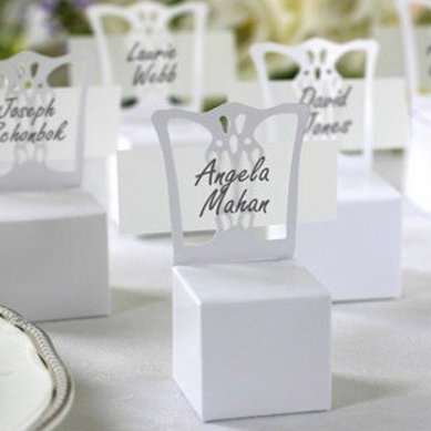 Стульчики H40361 - Свадебные аксессуары Happily ever after