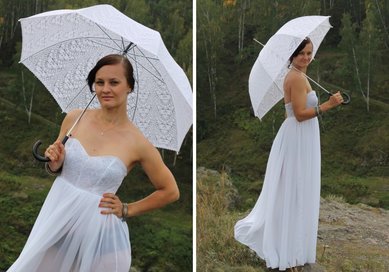 Зонтик ручной работы З46785 - Салон аксессуаров Зонты hand made