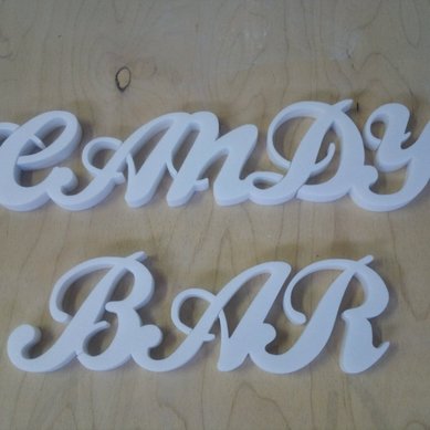 Буквы О52720 - Буквы из пенопласта Объемные буквы и фигуры