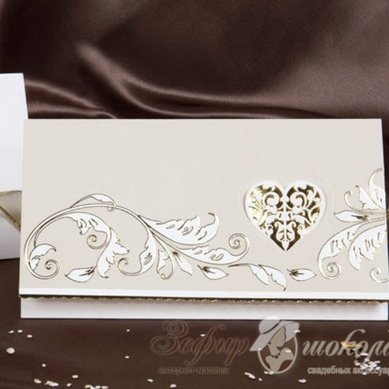 Пригласительные (30044) З52771 - Интернет-магазин свадебных аксессуаров Зефир в шоколаде...