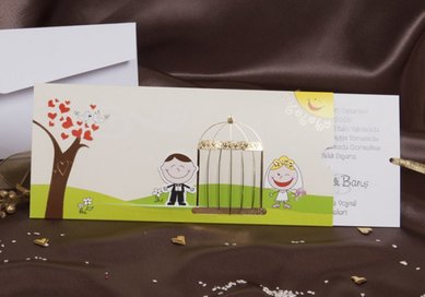 Пригласительные (30071) З52774 - Интернет-магазин свадебных аксессуаров Зефир в шоколаде...