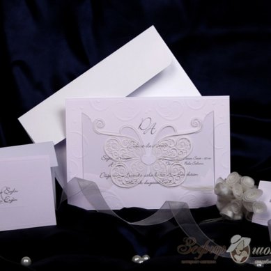 Пригласительные (50474) З52781 - Интернет-магазин свадебных аксессуаров Зефир в шоколаде...